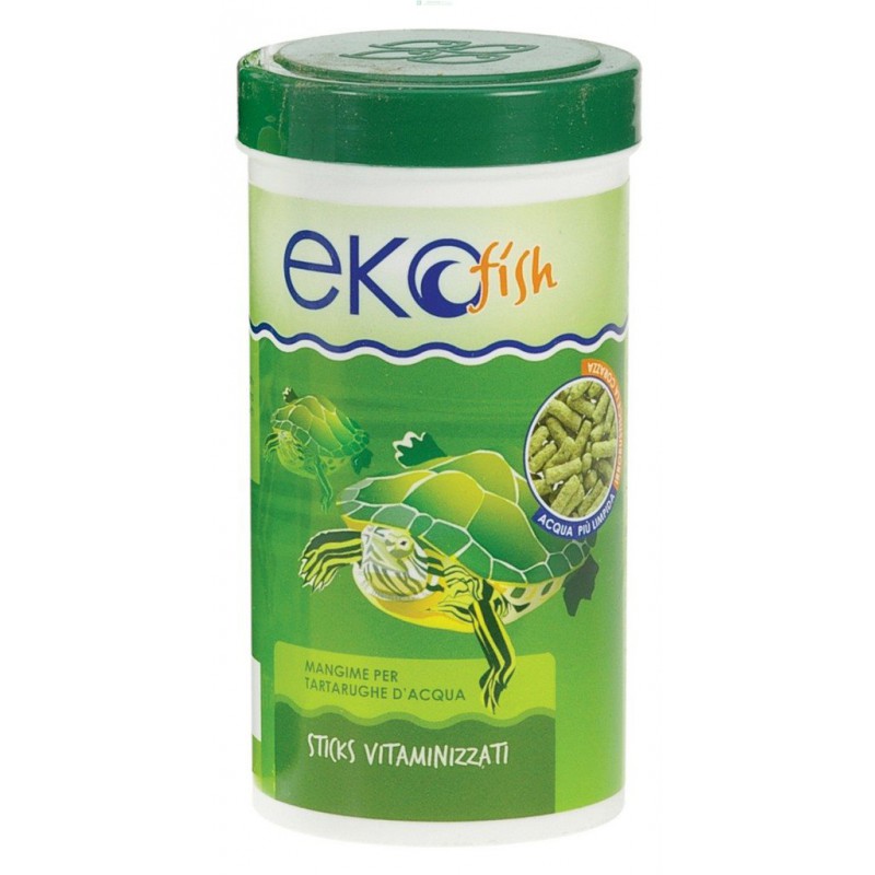 EKOFISH STICKS VITAMIZZATI MANGIME PER TARTARUGHE D'ACQUA
