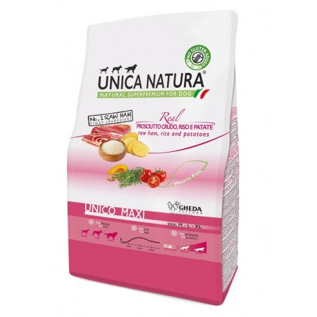 SALMONE RISO E PISELLI UNICO MAXI Unica Natura puppy-adult-senior