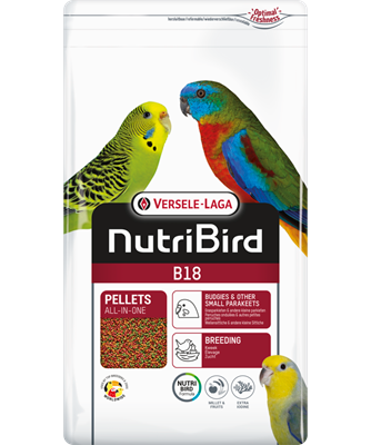 NUTRIBIRD B18 Allevamento (ondulati e piccoli parrocchetti)