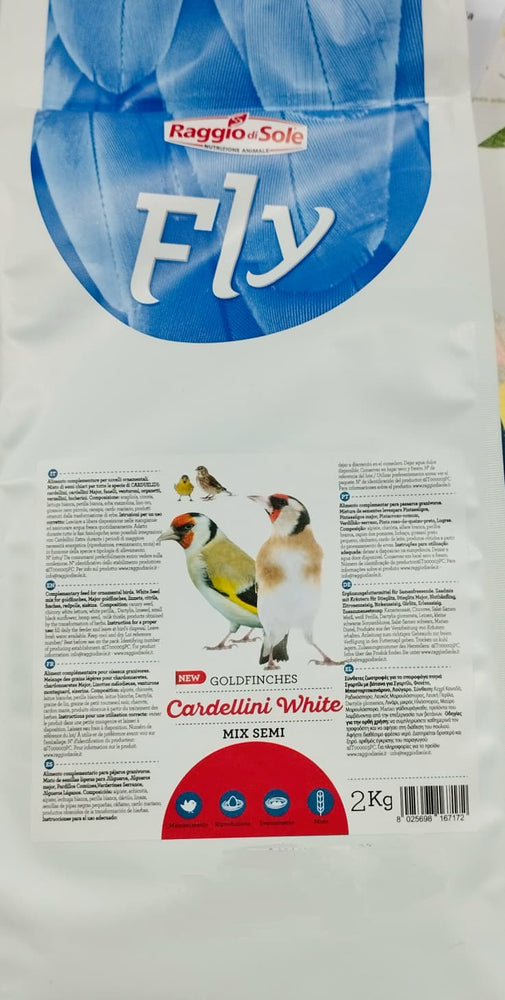 Raggio di sole fly CARDELLINI WHITE –New Mix INDIGENI