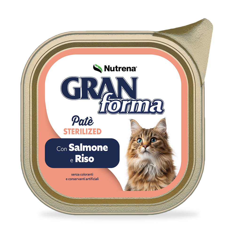Granforma Paté con Salmone e Riso Sterilized – Raggio di Sole