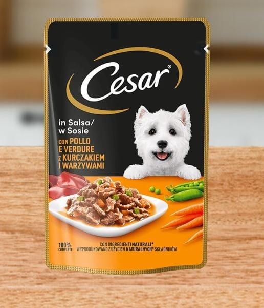 CESAR BUSTINA IN SALSA CON POLLO E VERDURE