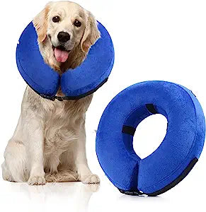 Il collare gonfiabile Beeztees è un collare morbido e confortevole che può essere utilizzato durante il recupero da un intervento chirurgico, una ferita o altre lesioni. Un'ottima alternativa al cono di plastica, questo collare impedisce al tuo cucciolo di leccarsi la ferita.