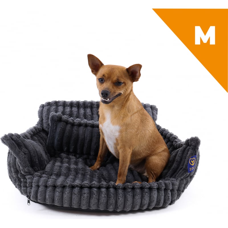 Cuccia per cane e gatto Happlace Grigio