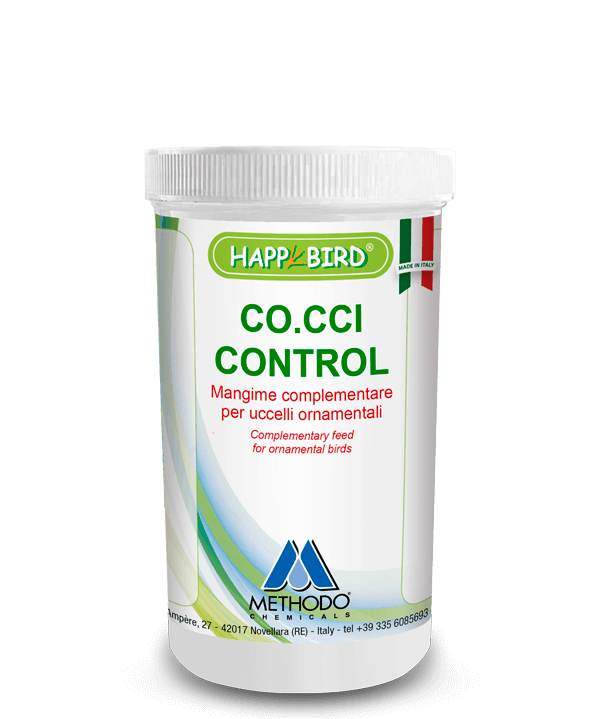 COCCI-CONTROL Riduce i COCCIDI aiutando a prevenire le patologie intestinali - Sanny Passione Ornitologica