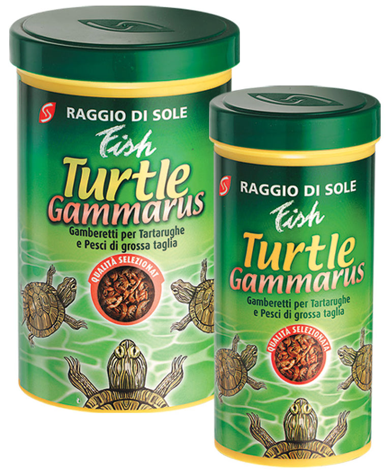 FISH TURTLE GAMMARUS piccoli per Tartarughe e Pesci di grossa taglia Raggio di Sole