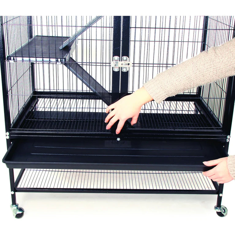 Gabbia per Furetti e Roditori Keiko – 4 Livelli, 79x52x137 cm