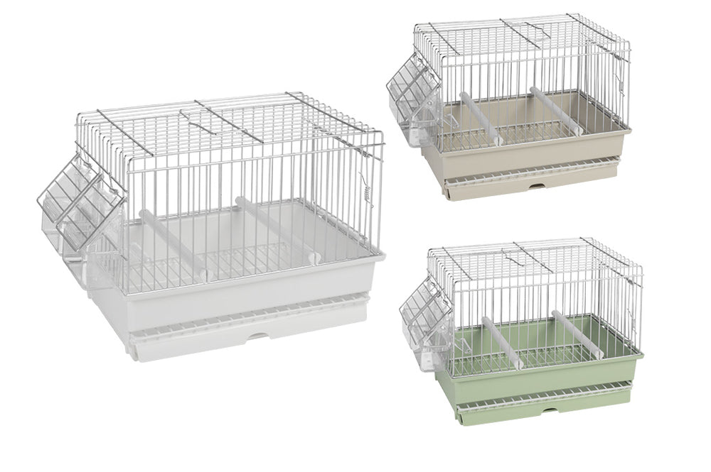 GABBIA TRASPORTINO BIANCA