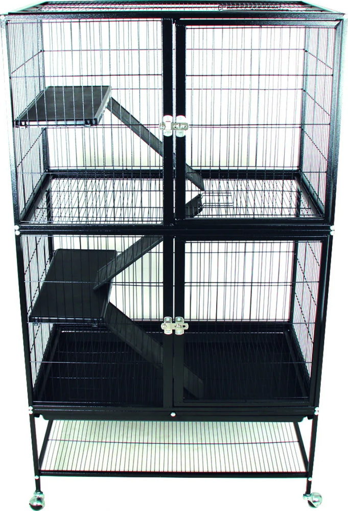 Gabbia per Furetti e Roditori Keiko – 4 Livelli, 79x52x137 cm