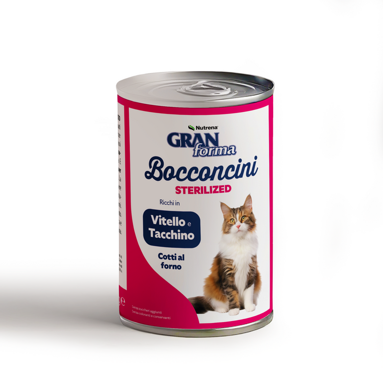 Granforma Bocconcini con Vitello e Tacchino Sterilized – Raggio di Sole