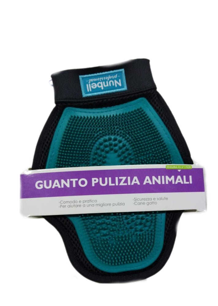 GUANTO PER LAVARE CANI E GATTI