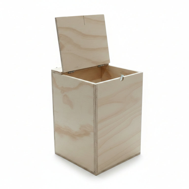 Nido in Legno Multistrato Marino per Parrocchetti – 24x22x31 cm - Sanny Passione Ornitologica