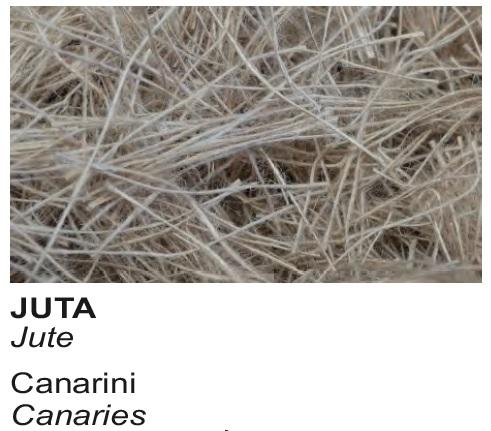 JUTA SISAL FIBRE per nidi di canarini