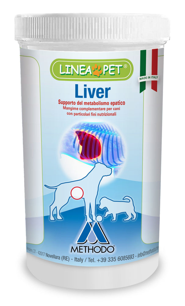 LIVER integratore complementare per cani con insufficienza EPATICA Cronica e riduzione del rame nel fegato500gr