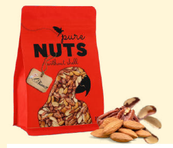 MIX DI NOCI NATURALI PREMIUM PER PAPPAGALLI VAESEN