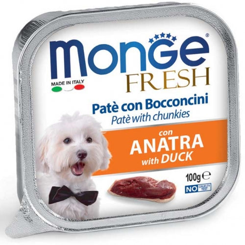 MONGE FRESH PATE' CON BOCCONCINI CON ANATRA - Sanny Passione Ornitologica