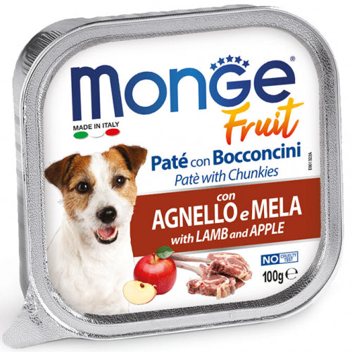 MONGE FRUIT PATE' CON BOCCONCINI CON AGNELLO E MELA