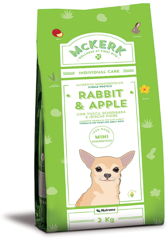 McKERK SINGLE PROTEIN MINI RABBIT & APPLE 2kg