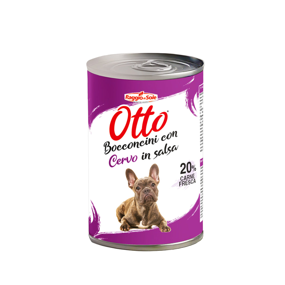 Otto Bocconcini con Cervo in Salsa – Raggio di Sole
