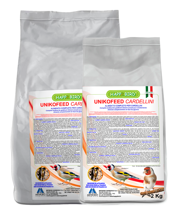 Unikofeed Cardellini – Alimento Completo per Cardellini - Sanny Passione Ornitologica