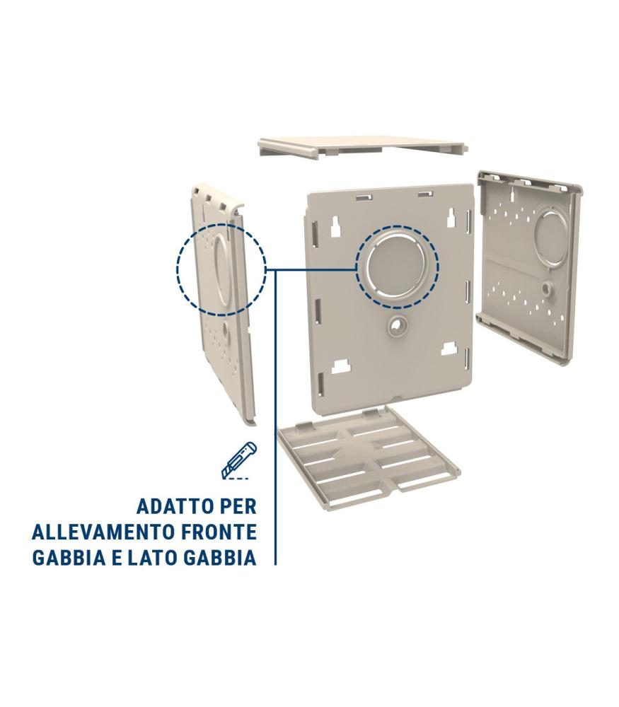Nido Agapornis per Pappagallini Inseparabili e Psittacidi 2GR