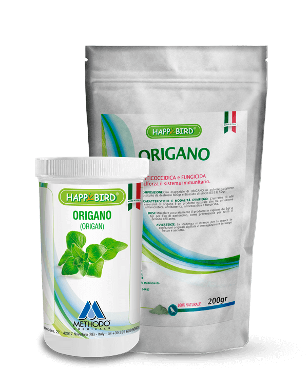 ORIGANO (olio essenziale) Happy Bird - Sanny Passione Ornitologica