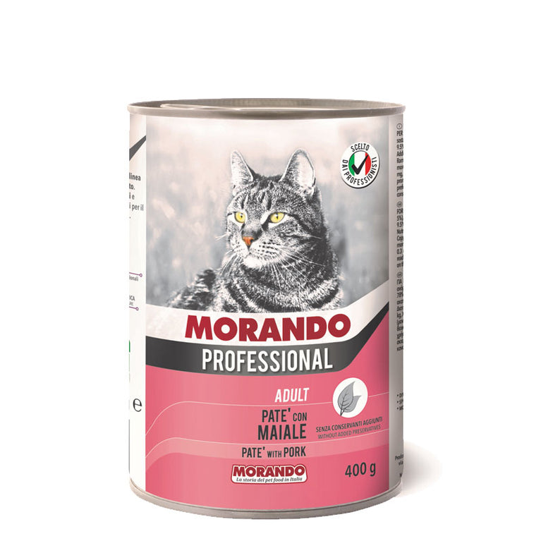 Morando Professional ADULT PATÈ GATTO CON MAIALE 400gr
