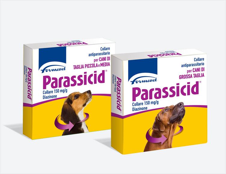 PARASSICID COLLARE ANTIPARASSITARIO PER CANI 150mg/g