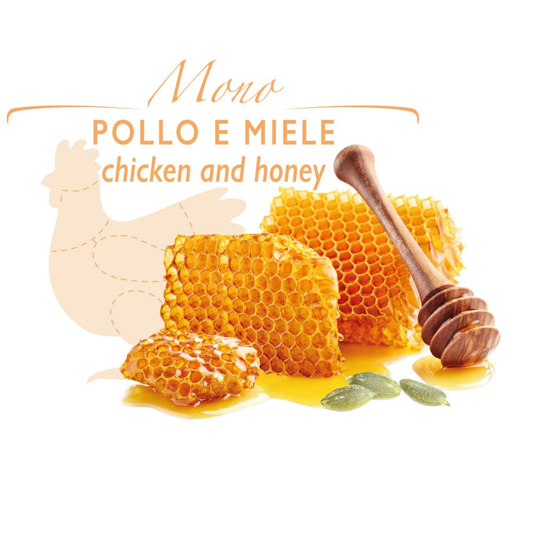 Rotolino - biscottino con Pollo e Miele Unica Natura 300gr