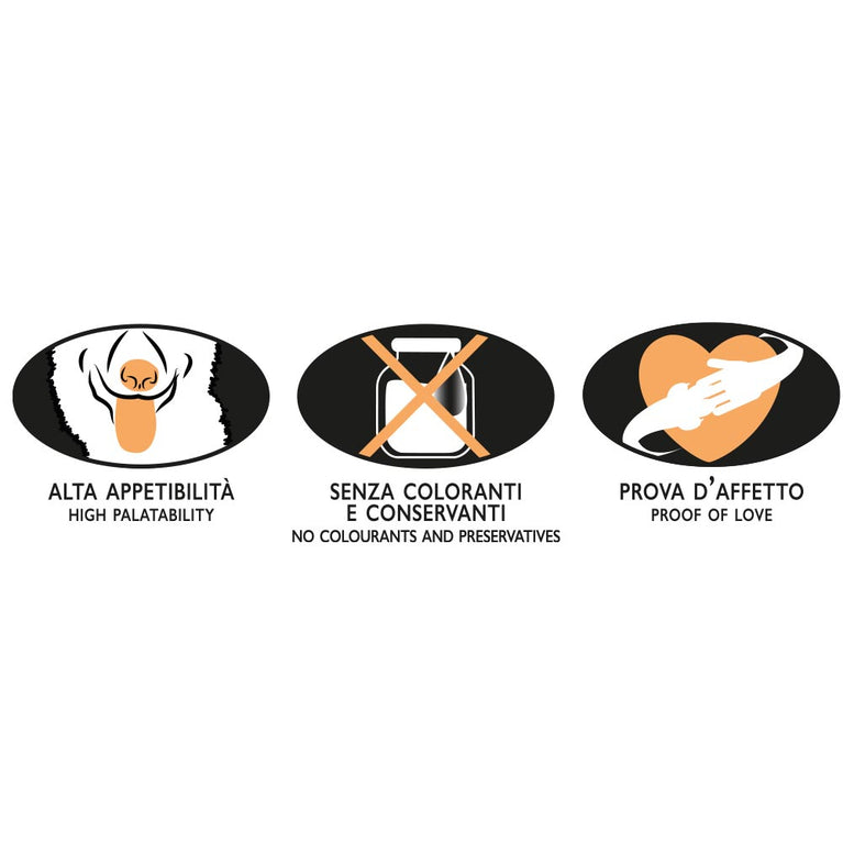 Rotolino - biscottino con Pollo e Miele Unica Natura 300gr