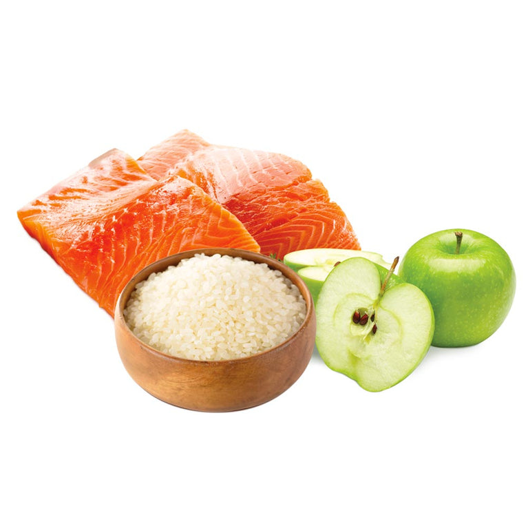 UNICA NATURA CROCCHETTE SALMONE,RISO E MELE
