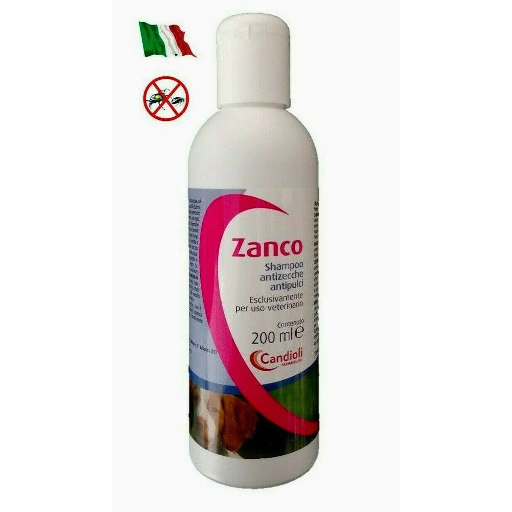 ZANCO SHAMPOO ANTIPULCI E ANTIZECCHE PER CANI