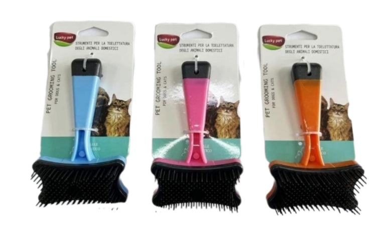 SPAZZOLA AUTOPULENTE PER CANI E GATTI