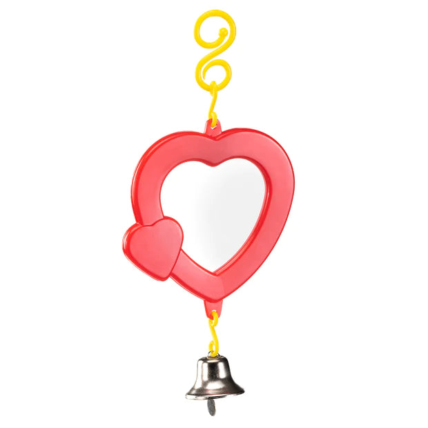 FERPLAST-SPECCHIETTO PER PICCOLI UCCELLI E PAPPAGALLI COLORI CASUALI