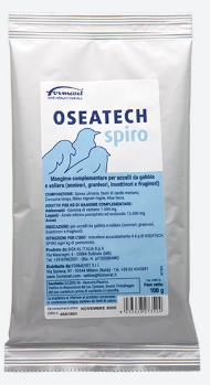 Formevet OSEATECH Spiro – Integratore Respiratorio per Uccelli da Gabbia e Voliera 100g - Sanny Passione Ornitologica