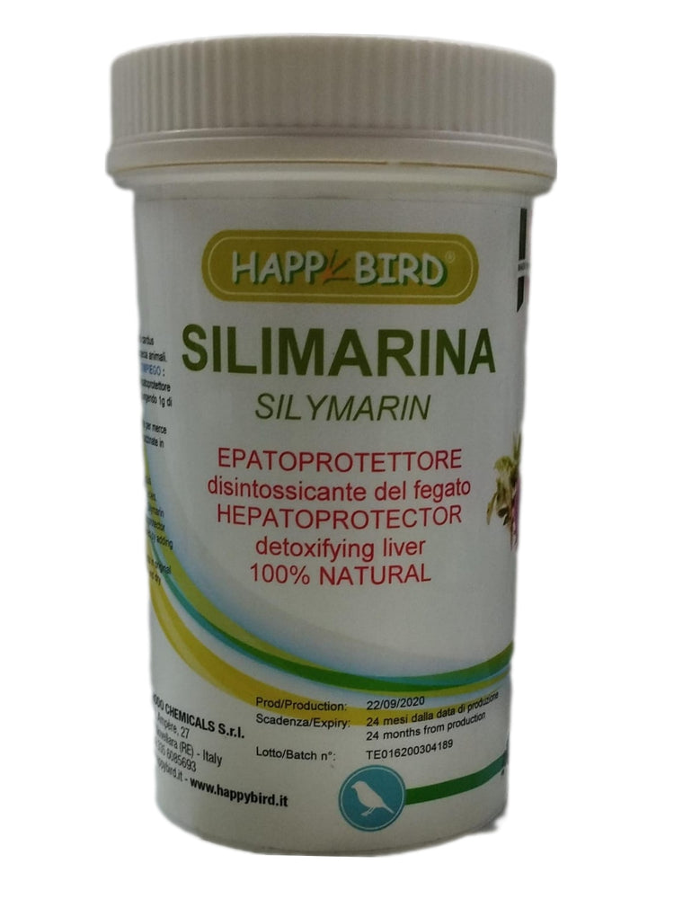 SILIMARINA IN POLVERE HEPATOPROTECTOR DISINTOSSICANTE 100% NATURALE 100gr