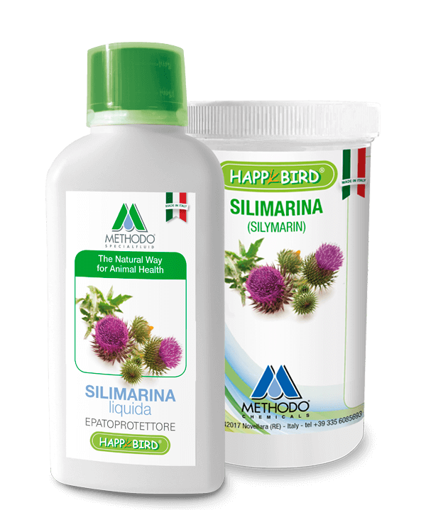 SILIMARINA HAPPY BIRD METHODO CHEMICALS - Sanny Passione Ornitologica