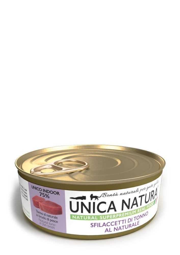 UNICA NATURA CON SFILACCETTI DI TONNO AL NATURALE - Sanny Passione Ornitologica