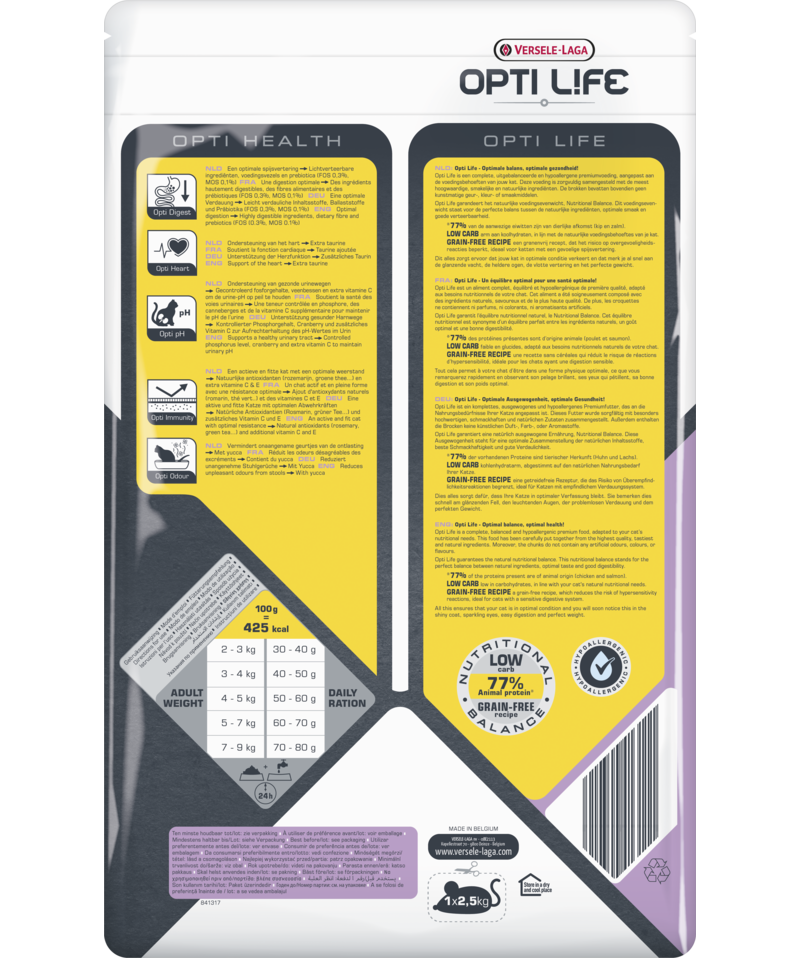 Adult Urinary Chicken OPTILIFE Versele-Laga