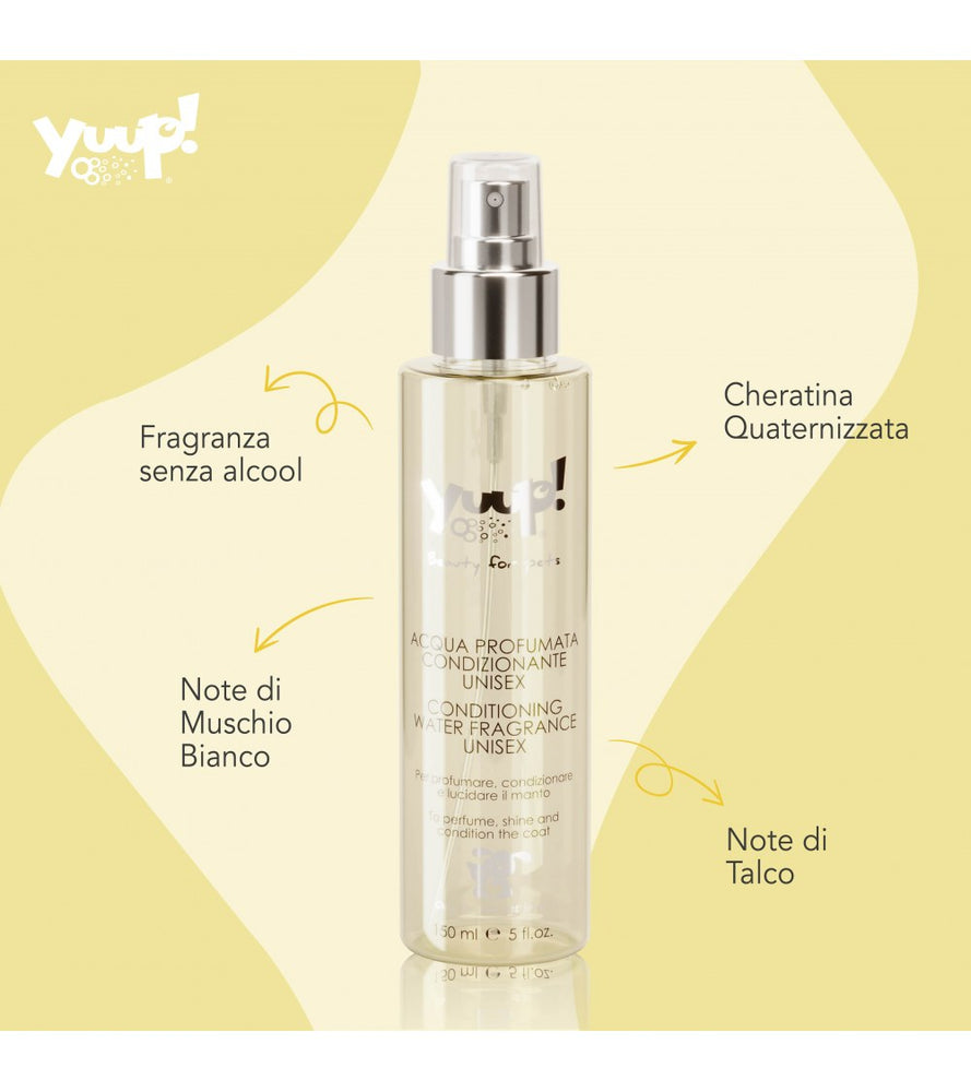 Yuup! Acqua Profumata Condizionante Unisex – Cani e Gatti 150 ml