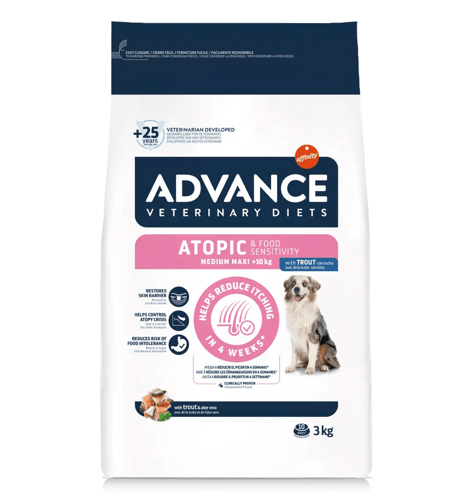 Advance ATOPIC & FOOD SENSITIVITY MEDIUM / MAXI con TROTA