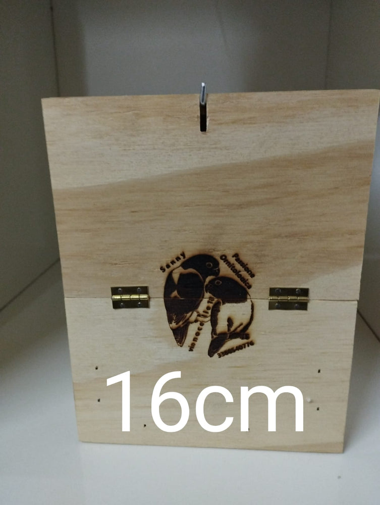 NIDO A CASSETTO PER INSEPARABILI