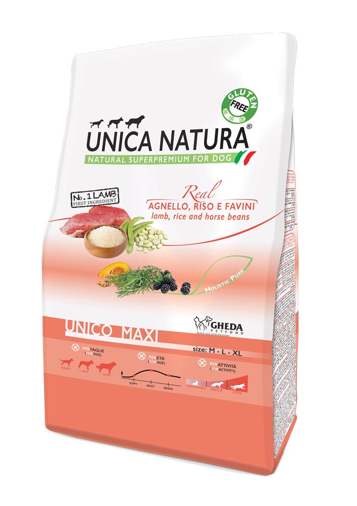 Agnello, Riso e Favini - UNICO MAXI Unica Natura