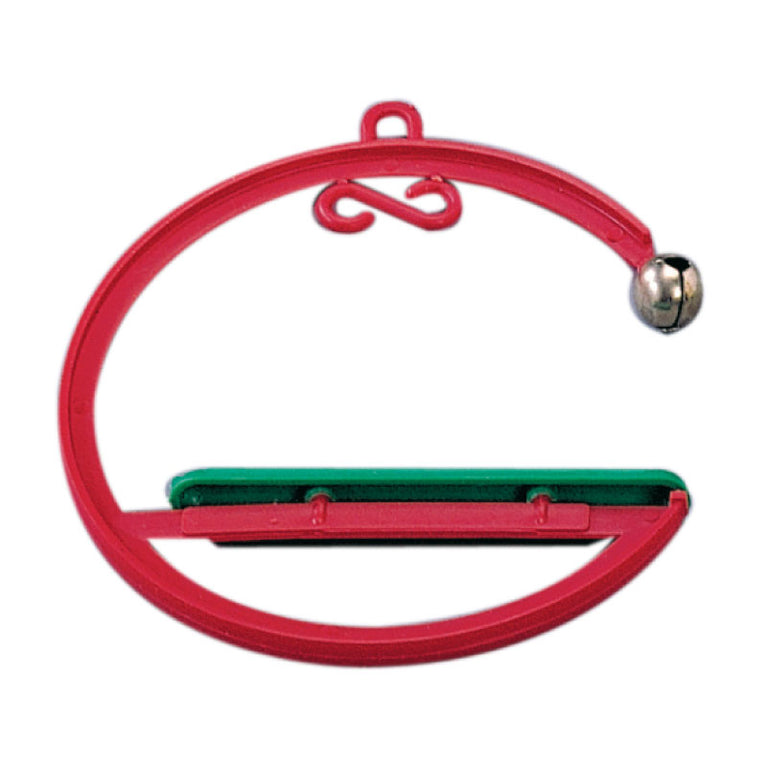 Altalena Moon Bell con Campanellino per Uccelli – Ø12 cm | STA Solution - Sanny Passione Ornitologica