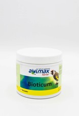 AviMax Forte Bioticum è basato su sostanze naturali che combinano le buone proprietà dei probiotici e dei prebiotici (sinbiotici). AviMax Forte Bioticum aiuta a costruire una flora intestinale equilibrata, rendendolo ideale per i giovani uccelli. Promuove la funzione intestinale e favorisce una sana digestione. .Contenitore da 125gr