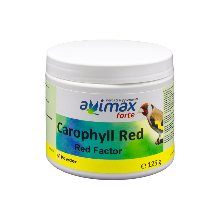 CAROPHYLL RED FACTOR (COLORANTE ROSSO) CANTHAXANTHINA AVIMAX FORTE 125gr