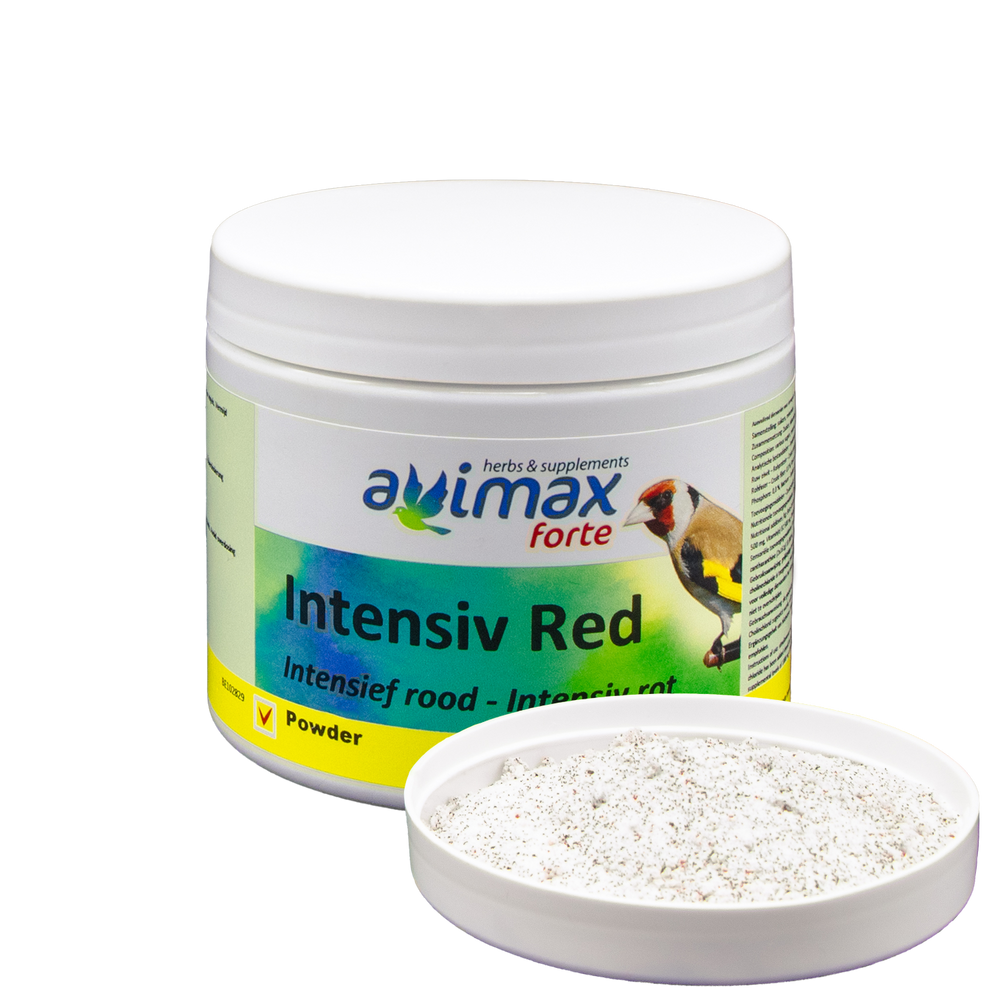 INTENSIVE RED (intensief rood - intensiv rot) (AviMax Forte Rosso Intenso) 100gr