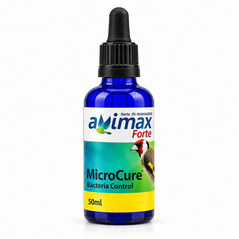 AviMax Forte MicroCure – Controllo Batteri e Megabatteriosi per Uccelli - Sanny Passione Ornitologica