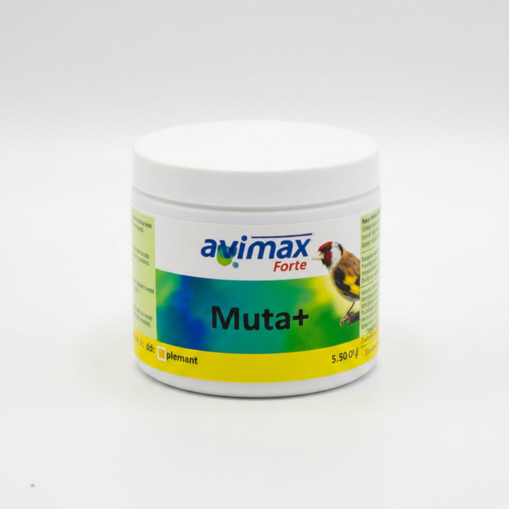 AviMax Forte Muta+ – Integratore Vitaminico per la Muta degli Uccelli 125g - Sanny Passione Ornitologica