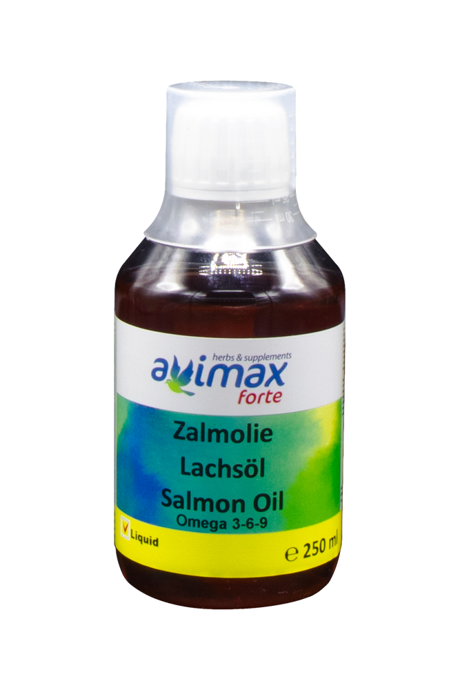 OLIO DI SALMONE + OMEGA 3-6-9 BETACAROTENE AVIMAX FORTE 250ml